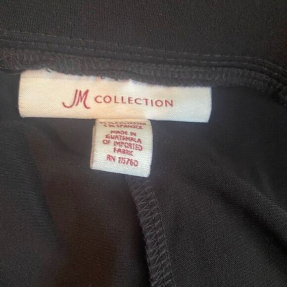JM Collection Black Wide leg pants, size XL - Picture 3 of 3